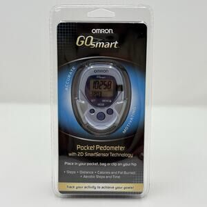 OMRON Pocket Pedometer HJ 112 Walking Style New Sealed